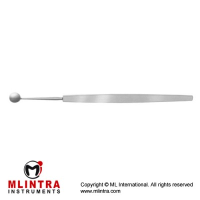 Bunge Evisceration Spoon Small Stainless Steel, 13.5 cm - 5 1/4"